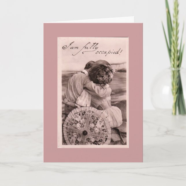 Tarjeta de Felicitación Vintage (Anverso)