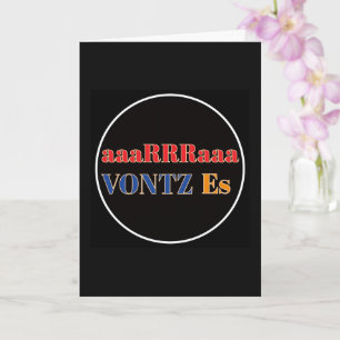 Tarjeta de felicitación Vontz Es