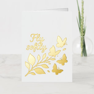 Tarjeta de felicitación Vuela suavemente
