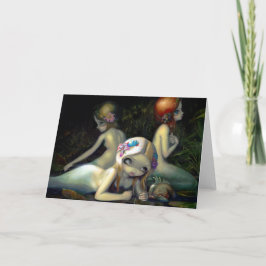 Tarjeta de felicitación "Water Elemental"