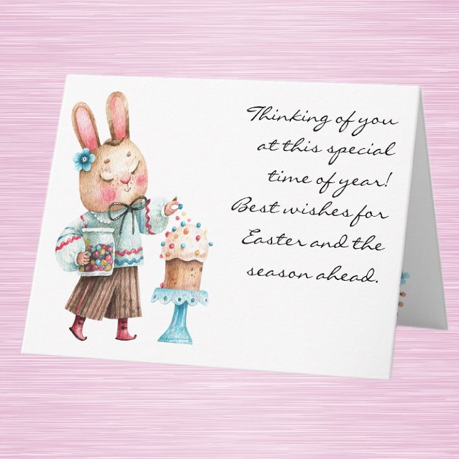 Tarjeta de felicitación Watercolor Cute Whimsical  (Subido por el creador)
