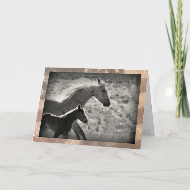 Tarjeta de felicitación Wild Angel (Anverso)