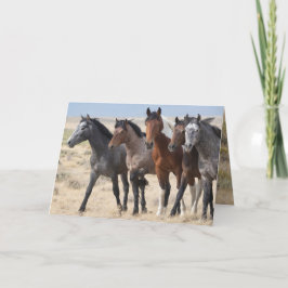 Tarjeta de felicitación Wild Boys of Lost Creek