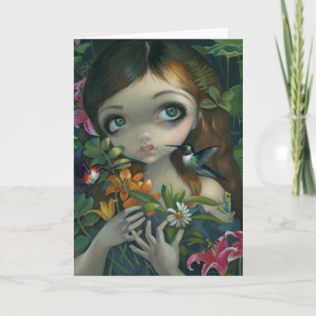 Tarjeta de felicitación "Wildwood Bouquet" (Anverso)