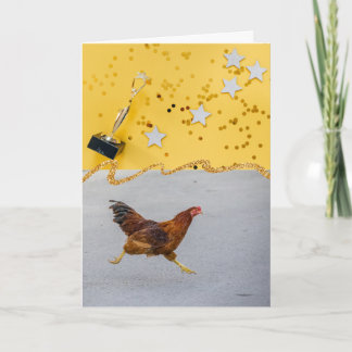 Tarjeta de Felicitación Winner Winner Chicken Dinn