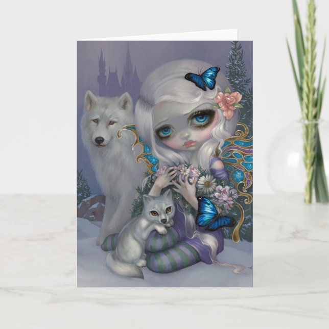 Tarjeta de felicitación "Winter" (Anverso)