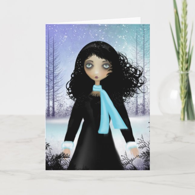 Tarjeta de felicitación Winter Blank (Anverso)