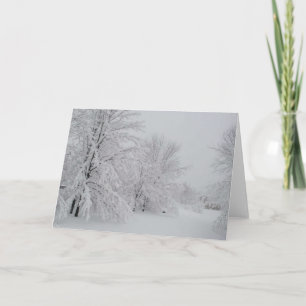 Tarjeta de felicitación Winter Wonderland