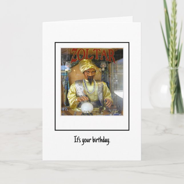 Tarjeta de felicitación Wish Big Birthday (Anverso)