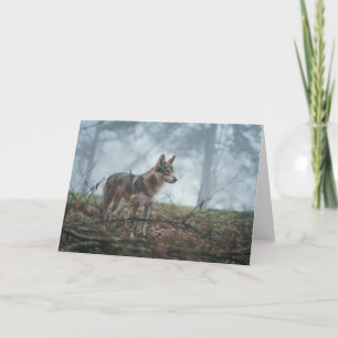 Tarjeta de felicitación Wolfdog