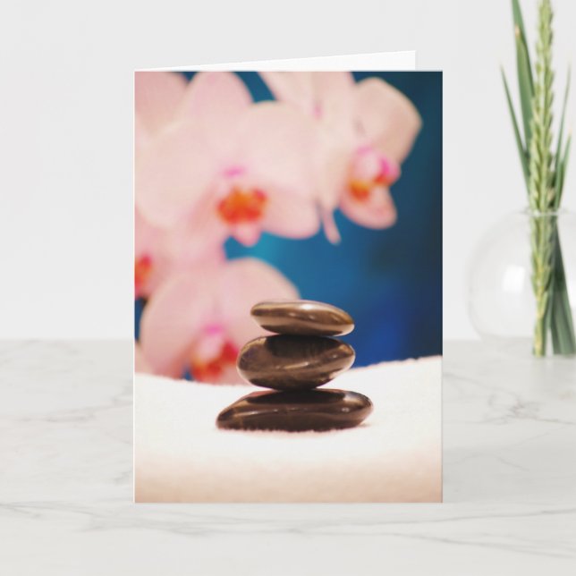 Tarjeta de felicitación Zen (Anverso)