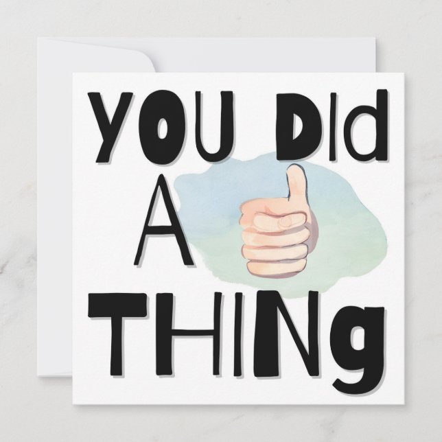 Tarjeta de felicitaciones (Anverso)