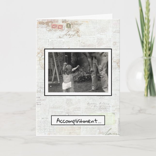 Tarjeta de felicitaciones (Anverso)