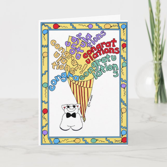 Tarjeta de felicitaciones (Anverso)