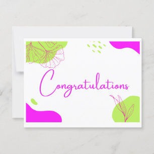 Tarjeta de felicitaciones
