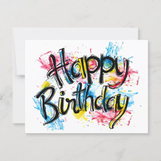 Tarjeta de felicitaciones