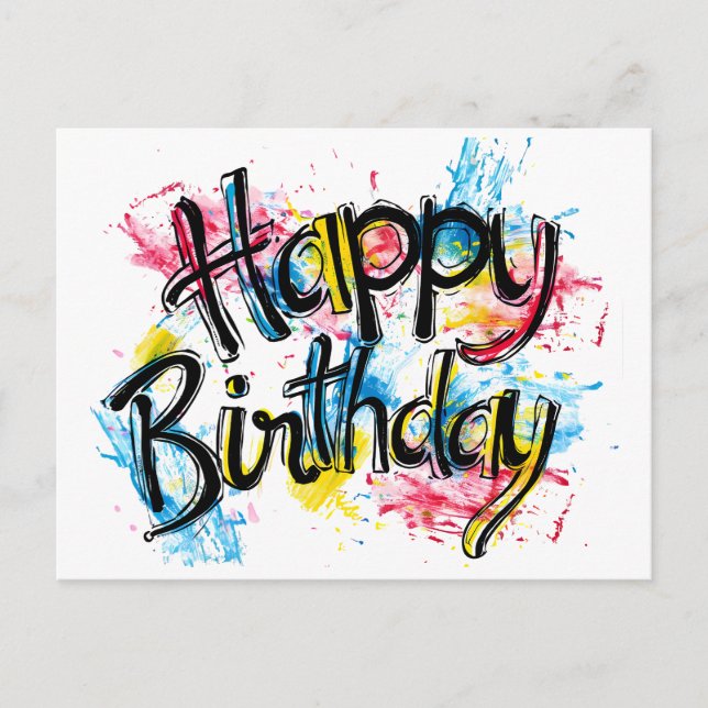 Tarjeta de felicitaciones (Anverso)