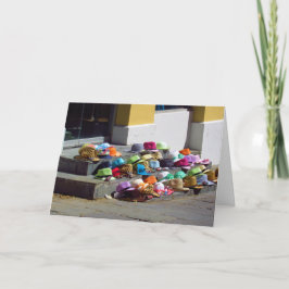 Tarjeta De Felicitaciones A Los gorras