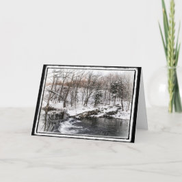 Tarjeta de felicitaciones a los Navidades de la te