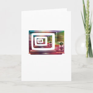Tarjeta de felicitaciones abstracta de los Arty -