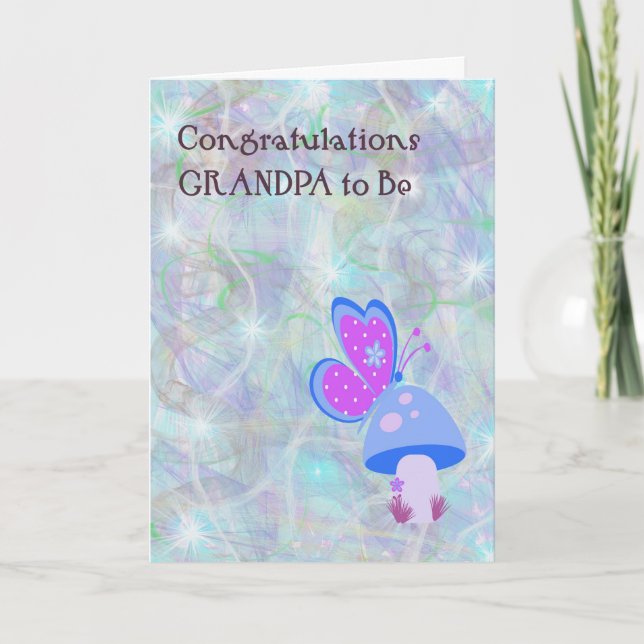 Tarjeta de felicitaciones al abuelo (Anverso)
