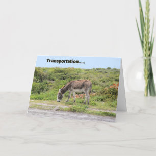 Tarjeta de felicitaciones, auto nuevo