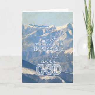 Tarjeta de felicitaciones azul de la biblia de la