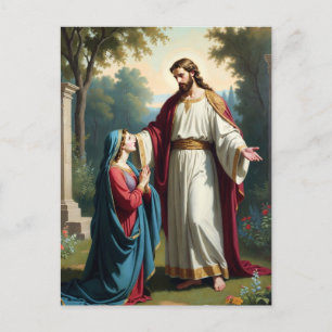 Tarjeta de Felicitaciones Bíblica Noli Me Tangere