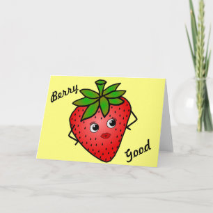 Tarjeta de felicitaciones bien hecha de BerryGood