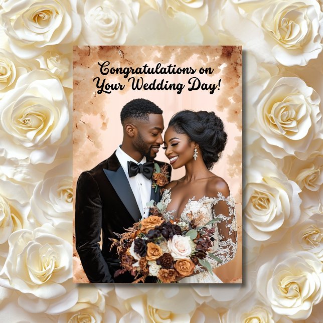 Tarjeta de felicitaciones Boda personalizada | Áfr (Subido por el creador)