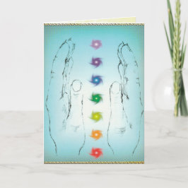 Tarjeta de felicitaciones Chakra