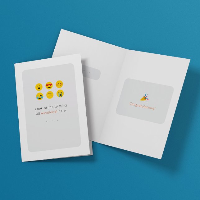 Tarjeta de felicitaciones con emojis (Subido por el creador)