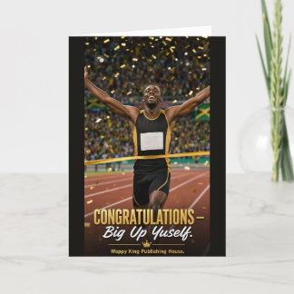 Tarjeta de felicitaciones -Con un toque jamaicano 
