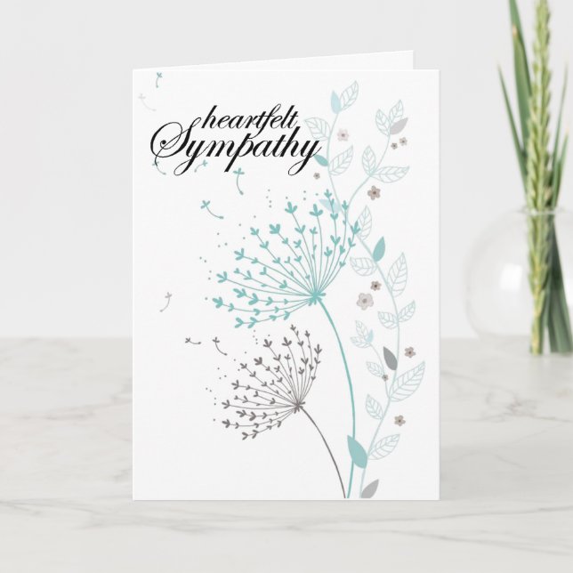 Tarjeta de felicitaciones Dandelion (Anverso)