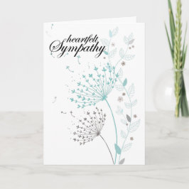 Tarjeta de felicitaciones Dandelion