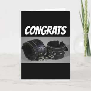 TARJETA DE FELICITACIONES DE BACHELOR BACHELORETTE