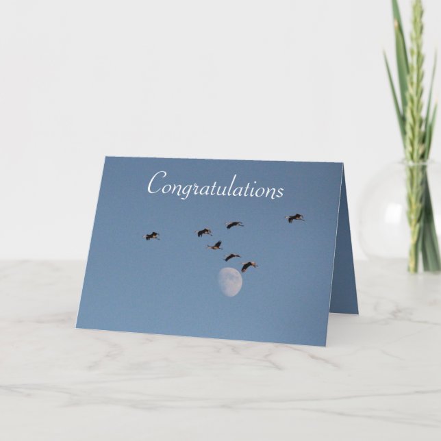 Tarjeta de felicitaciones de bienvenida de equipo (Anverso)