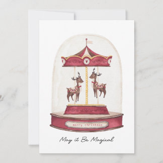 Tarjeta de felicitaciones de Carousel