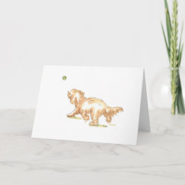 Tarjeta de felicitaciones de "Cockapoo" para