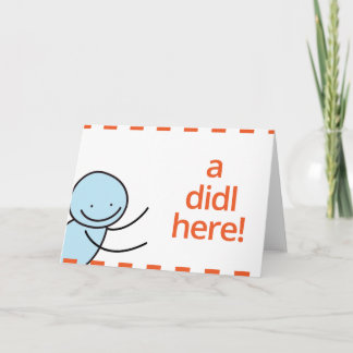 Tarjeta de felicitaciones de Didlr