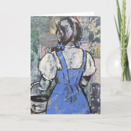 Tarjeta de felicitaciones de Dorothy mago de Oz