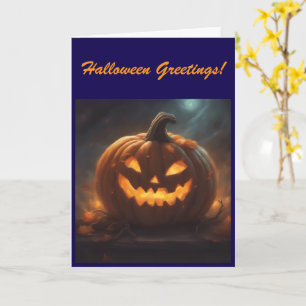 Tarjeta de Felicitaciones de Halloween