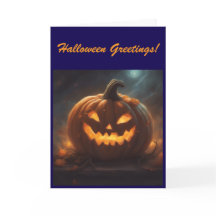 Tarjeta de Felicitaciones de Halloween