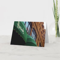 Tarjeta de felicitaciones de Harrods