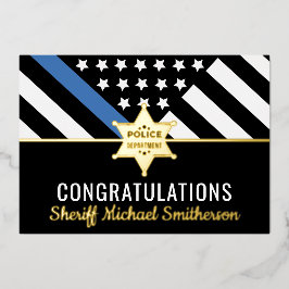 Tarjeta de felicitaciones de la Línea Azul de la J