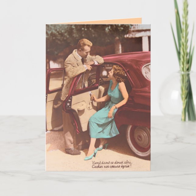 Tarjeta de felicitaciones de la tarjeta del día de (Anverso)