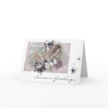 Tarjeta de felicitaciones de la temporada de OBGYN