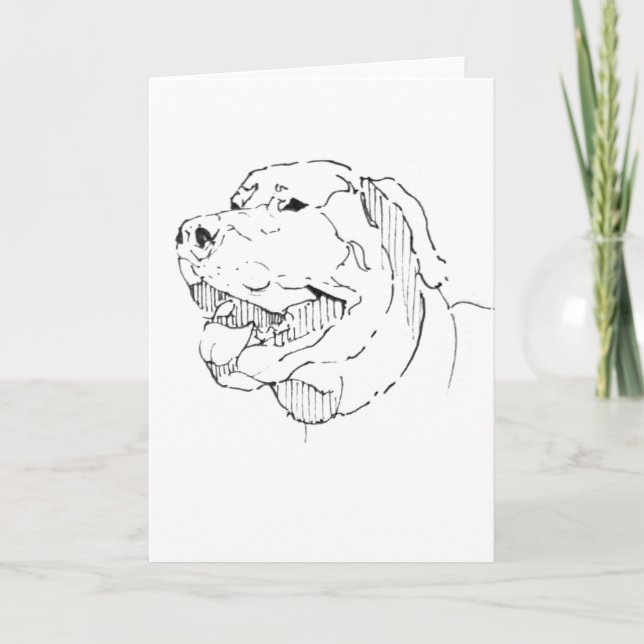 Tarjeta de Felicitaciones de Labrador Retriever Fe (Anverso)