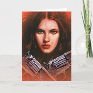 Tarjeta de felicitaciones de Lady Outlaw