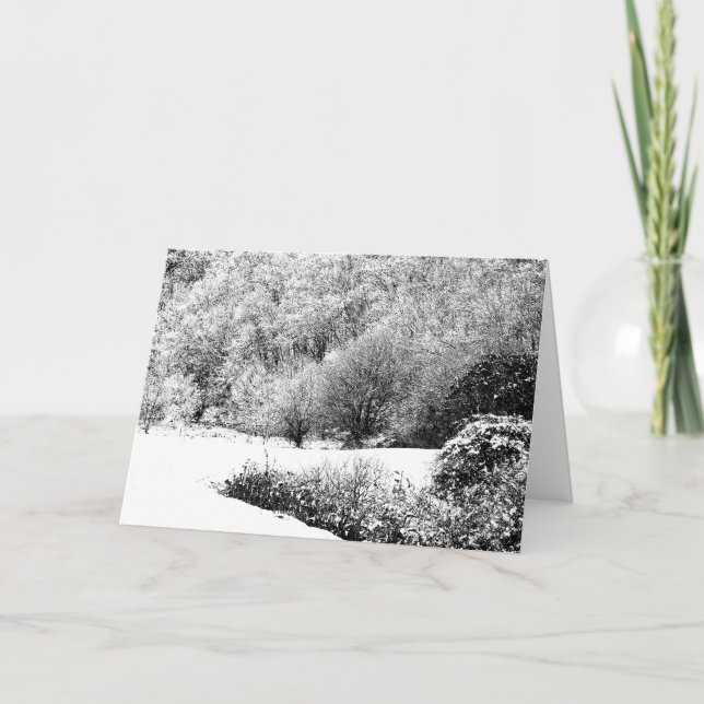 Tarjeta de felicitaciones de las estaciones (no (Anverso)